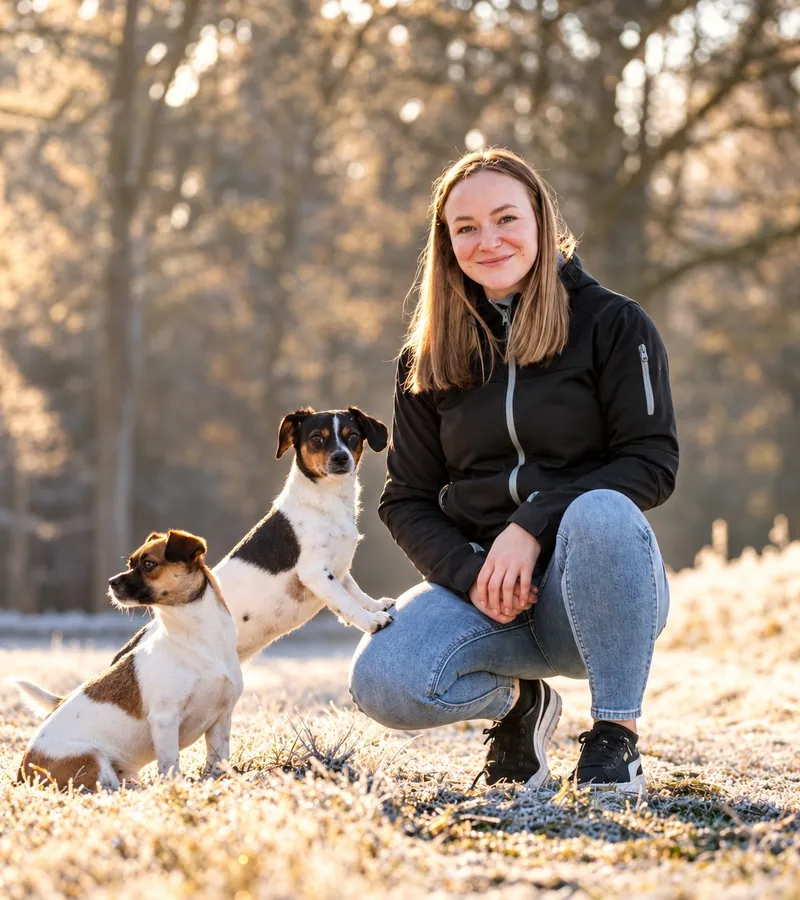Susanne Czasa mit Lina und Lui